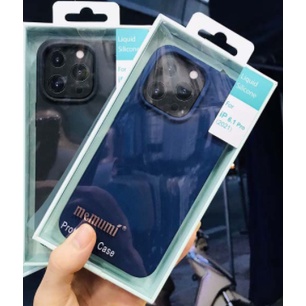 Ốp lưng Memumi silicon chống bẩn iPhone 13, 13 Pro, 13 pro Max dẻo màu chống bám bẩn dễ lau chùi chính hãng