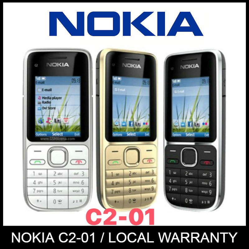 Điện thoại Nokia C2-01 ( hàng cũ chính hãng 99% )