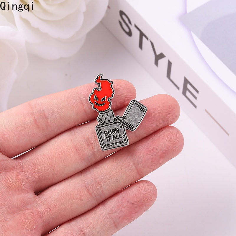 Trâm cài áo Miss Zoe hình bật lửa sáng tạo ngộ nghĩnh