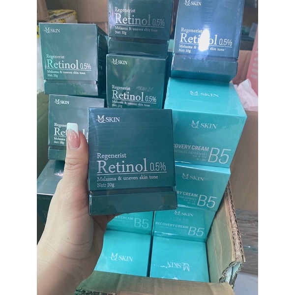 Kem face Retinol 0.5% và B5 MQSKIN chính hãng