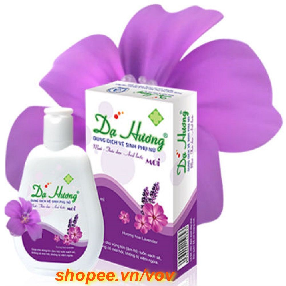 Dung dịch vệ sinh phụ nữ Dạ Hương hương lavender 100ml chính hãng