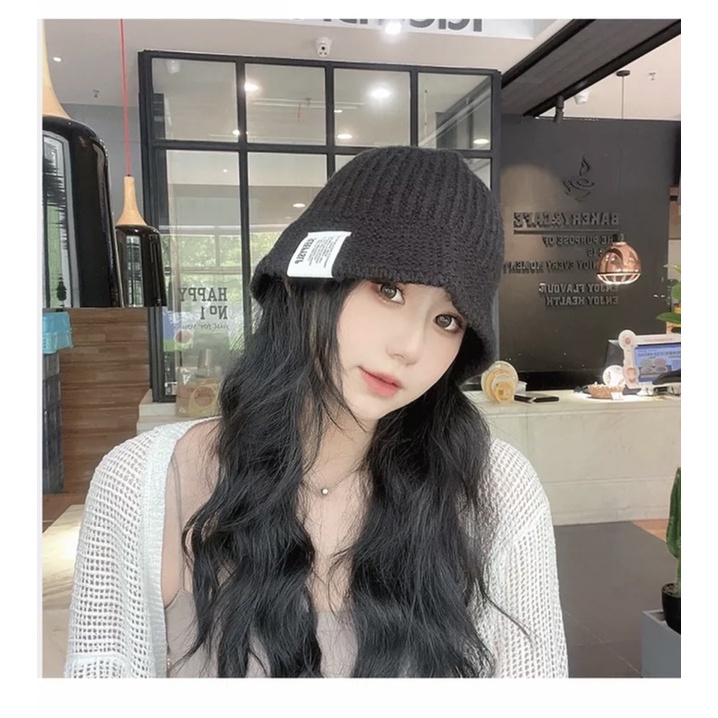 Mũ len vành nhỏ trơn nhiều màu xinh xắn