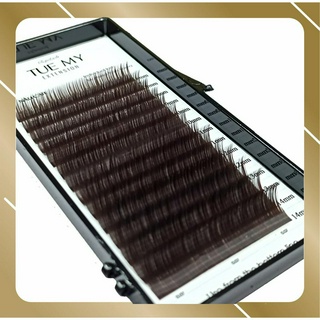 Nâu Cafe 0.07 Mix Size - Mi Lụa Màu Classic (14 line)