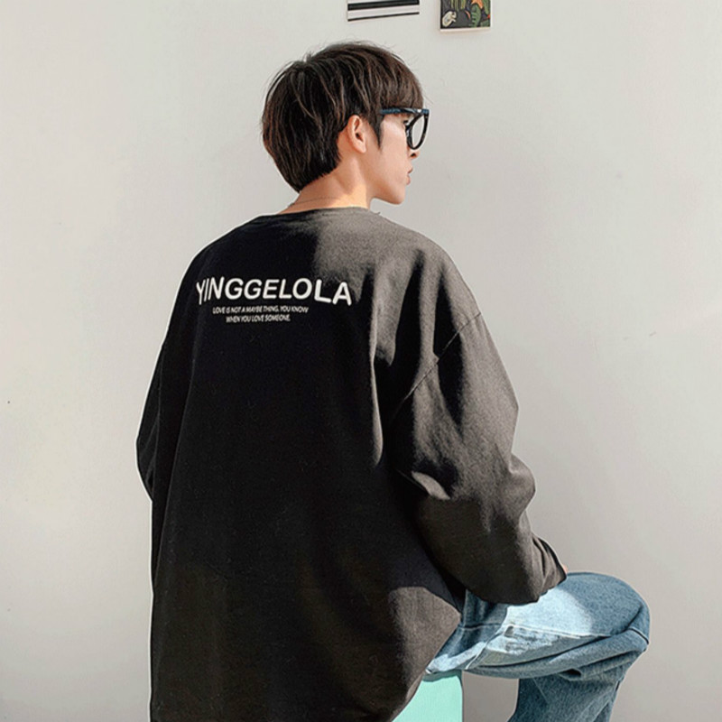 KOREAN STYLE Áo Thun Tay Dài Thời Trang Dành Cho Nam | BigBuy360 - bigbuy360.vn