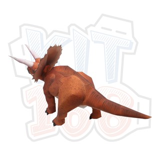 Mô hình giấy Khủng long Triceratops ver 2