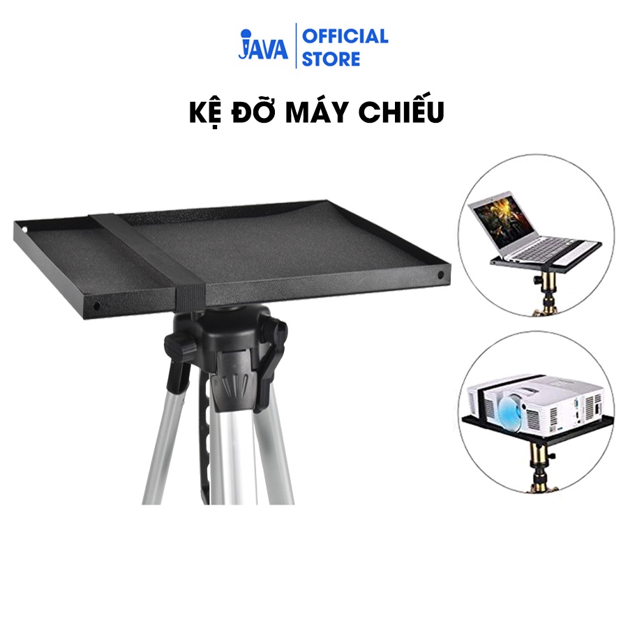 Tấm đỡ máy chiếu bằng sắt, có lỗ vít, dùng cho mọi chân tripod, chống gỉ, chắc chắn