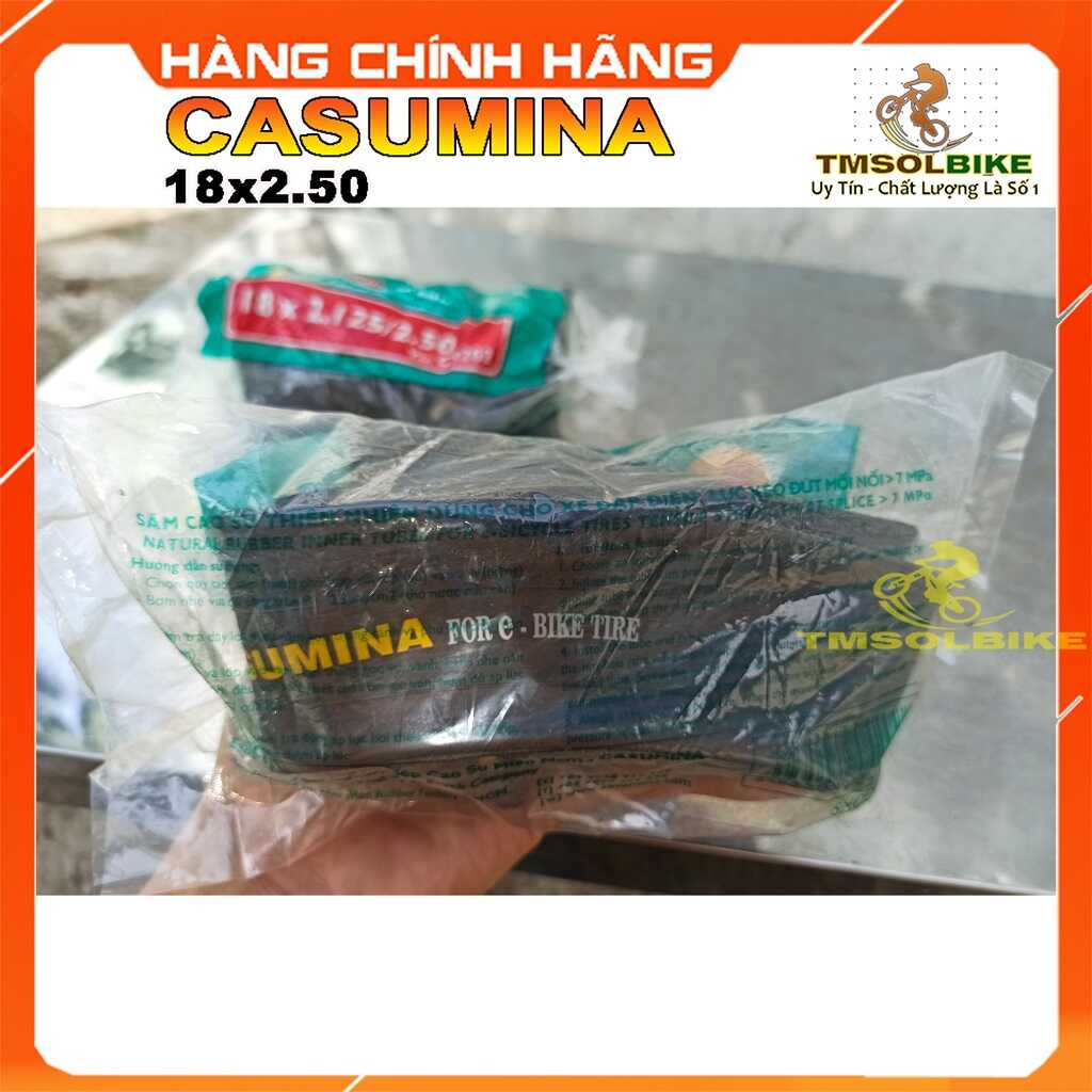 Vỏ Lốp Xe Đạp Điện 18x2.5  CASUMINA Săm Ruột Xe Đạp Điện 18x2.5