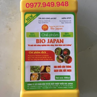 Chế phẩm sinh học BIO JAPAN. Hàng chính hãng Quả Cầu Lửa