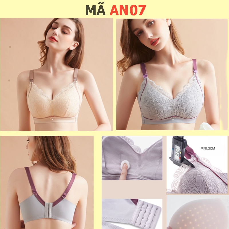 ÁO LÓT BẦU| Áo Ngực Cho Con Bú| Sau Sinh| SU ĐÚC| Size Lớn| Chống Chảy Xệ| Không Gọng| Đệm Mút Mỏng AN52