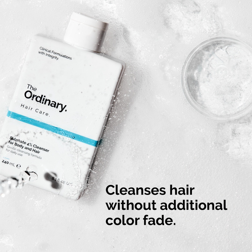 Sữa tắm gội The Ordinary Sulphate 4% Shampoo Cleanser for Body & Hair