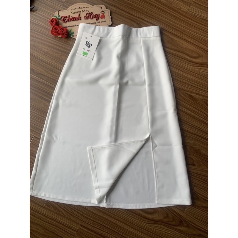 Chân váy dài ulzzang, chân váy chữ A xẻ cạnh dành cho nữ, Thiết kế trẻ trung siêu Hot cực xinh