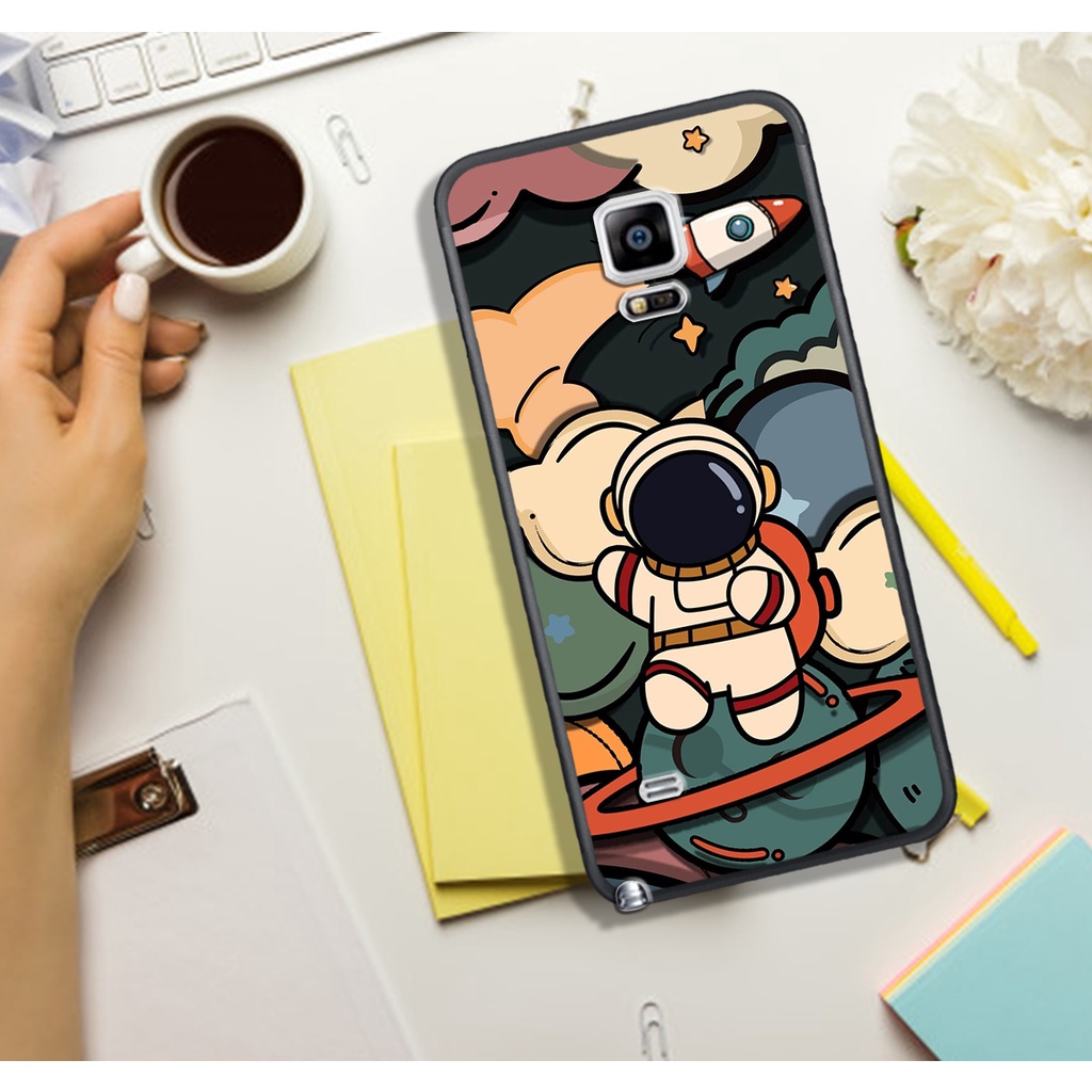[ SIÊU HOT] ỐP LƯNG SAMSUNG NOTE 3- SAMSUNG NOTE 4-SAMSUNG NOTE 5  , IN HÌNH ASTRONAUT PHI-HÀNH-GIA, MÀU SẮC BẮT MẮT