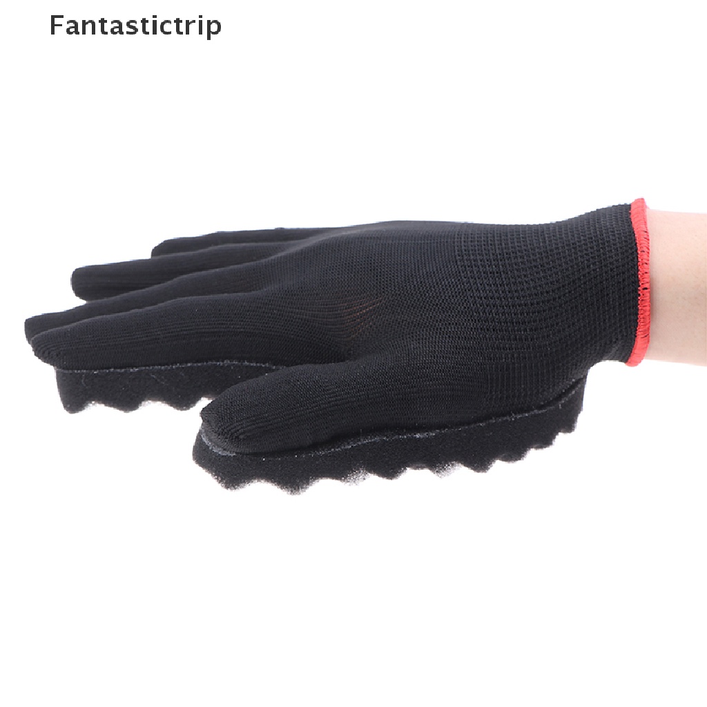 Găng Tay Tích Hợp Lược Xốp Tạo Kiểu Tóc Cho Nam Fantastictrip