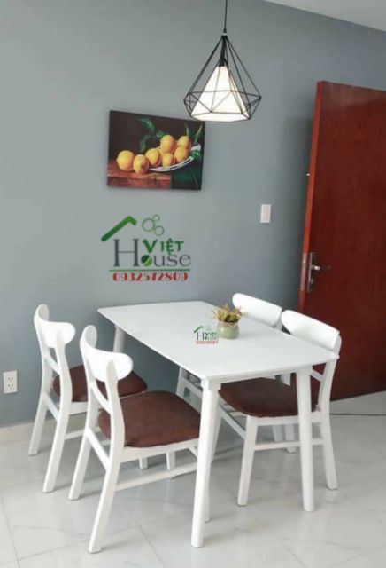 Bộ Bàn ăn Mango 4 ghế đẹp, giá rẻ