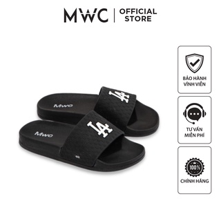 Dép Nữ MWC Quai Ngang Chữ Màu Trắng Nổi Bật NUDE- 8115