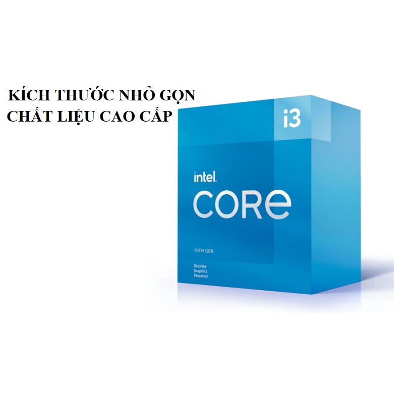 CPU Intel Core i3-10105F bộ vi xử lý máy tính  chính hãng PCXANH