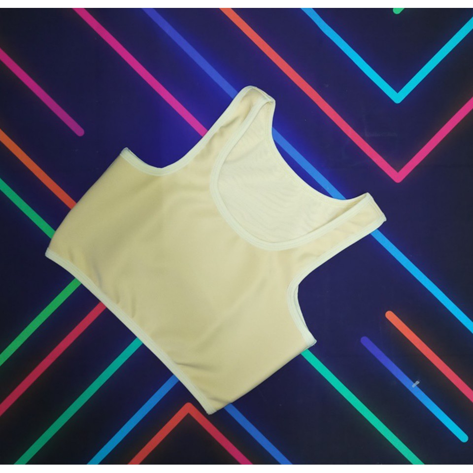 Áo nịt ngắn không gài không dán - có gen có viền (Tròng) Tomboy Transguy Mr Fop | BigBuy360 - bigbuy360.vn