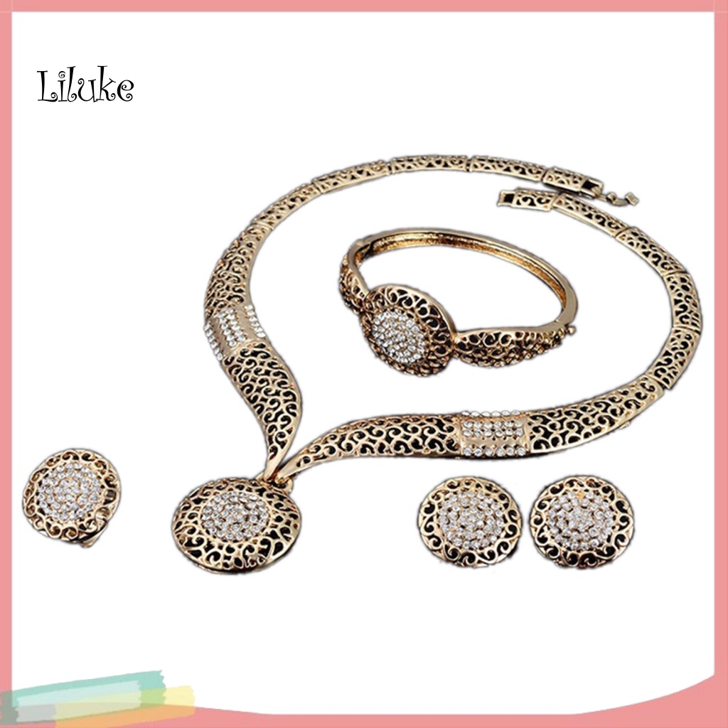 Bộ 4 Nhẫn Nữ Trang Thiết Kế Độc Đáo