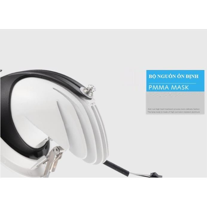 Combo 5 Đèn Led âm trần đế xoay 360 độ 20w, đèn soi tranh, đèn trang trí shop