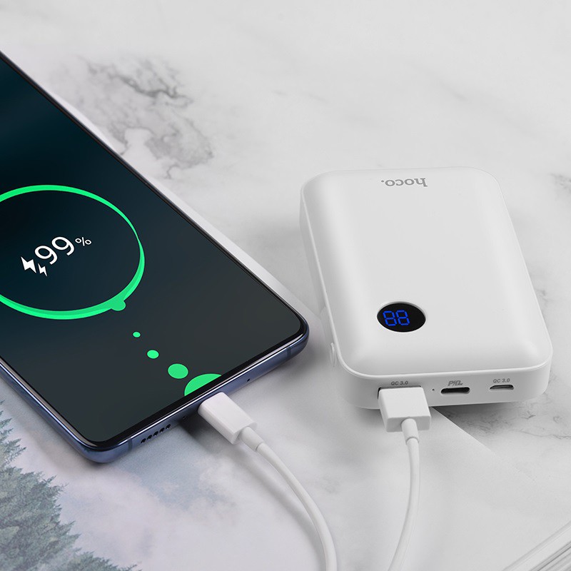 ✢CHÍNH HÃNG✢Pin sạc dự phòng 10.000 mAH Hoco J44 ✔Hỗ Trợ Sạc Nhanh ✔Tích Hợp Công Nghệ Quick Charge 3.0