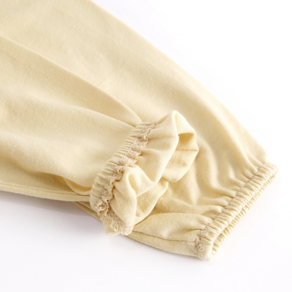 Bộ Áo Liền Quần Sanlutoz Bằng Chất Liệu Cotton Phối Họa Tiết Hoạt Hình Dành Cho Bé Gái