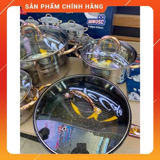 [ VÔ ĐỊCH GIÁ ] BỘ NỒI INOX HOFFNER THƯƠNG HIỆU  ĐỨC