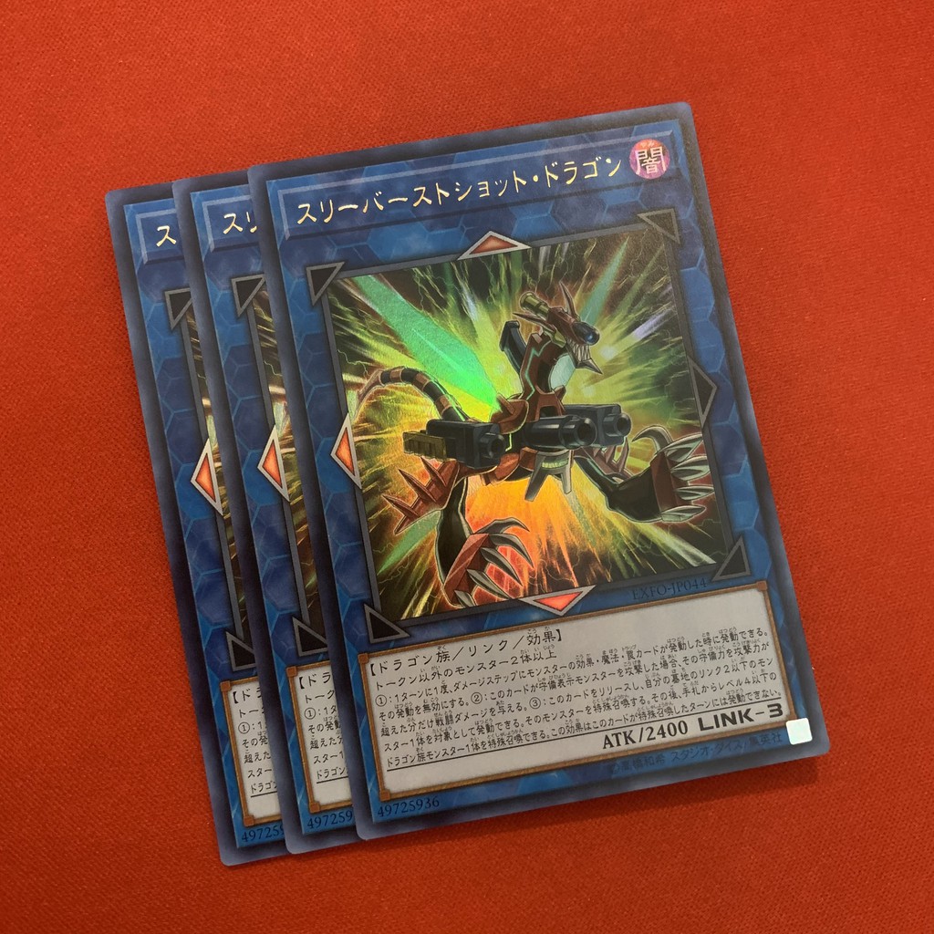 [EN-JP][Thẻ Bài Yugioh Chính Hãng] Triple Burst Dragon