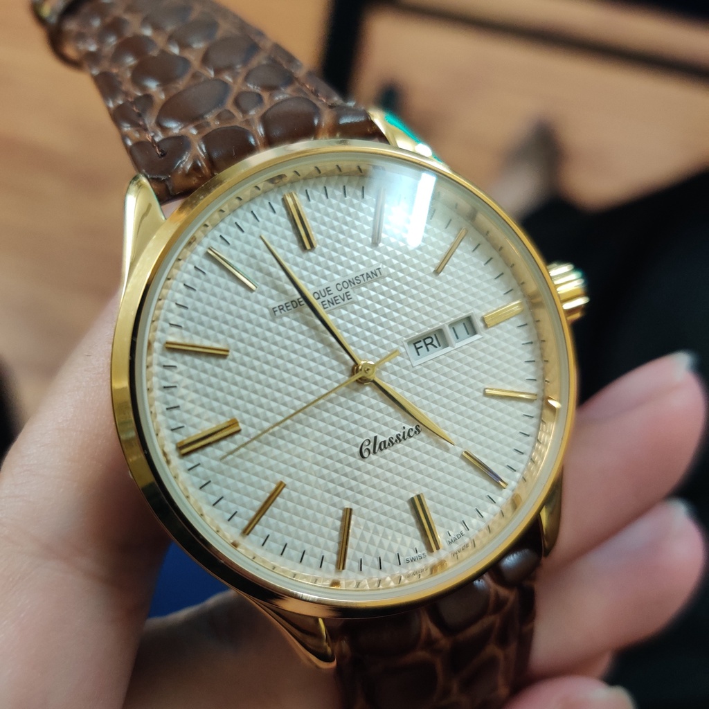 Đồng hồ cơ nam automatic Andoza P01 dây da cao cấp
