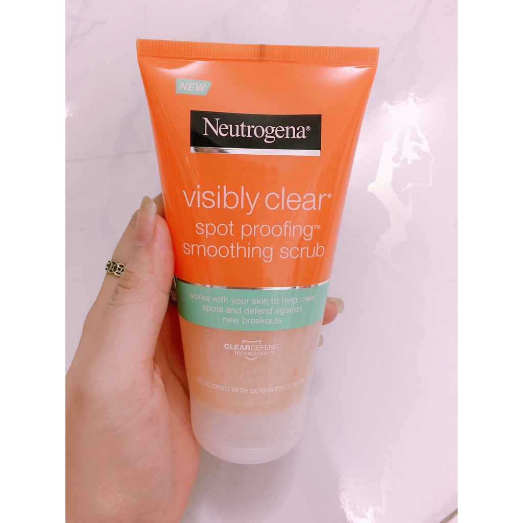 [An Toàn – Tiết Kiệm]SRM Neutrogena visibly clear sport - tuýp vàng