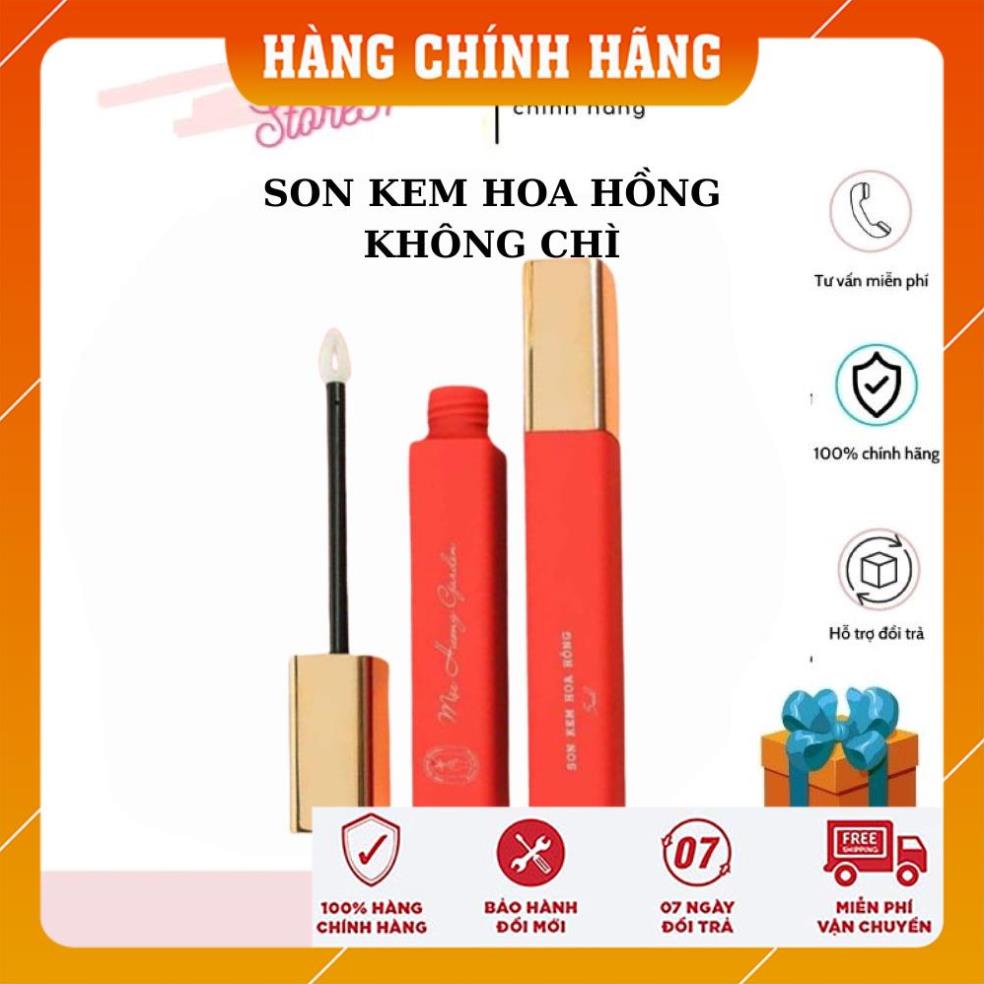 Son Kem Mộc Hương Garden Thanh Mộc Hương, Son Sạch Lâu Trôi, Không Chì, Chiết Xuất Từ Hoa Hồng Hữu Cơ Organic