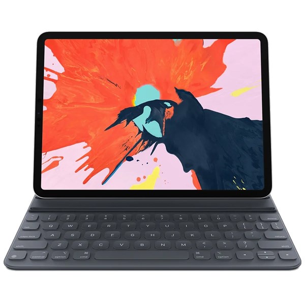 [Mã 33ELSALE hoàn 7% đơn 300K] Bàn phím không dây Smart Keyboard Folio dành cho i-Pad Pro 2018 hàng trưng bày mới 99%