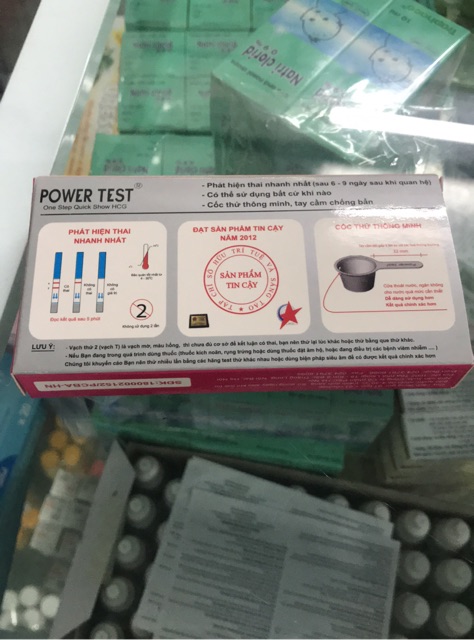 POWER TEST - QUE THỬ THAI