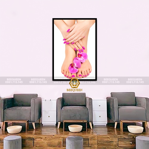 20 Mẫu Tranh Nail Trang Trí Tiệm Nail - Phong Cách Nail Art