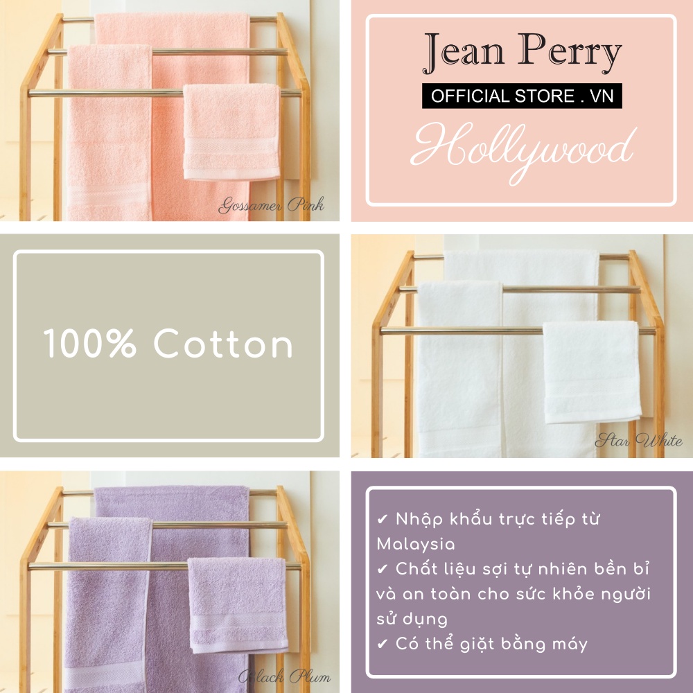 Khăn tay Cotton Jean Perry Hollywood 79x33cm