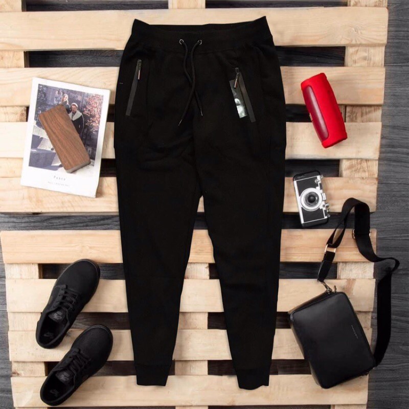 Quần thun dài nỉ thể thao nam 3 màu QHQ040 | BigBuy360 - bigbuy360.vn