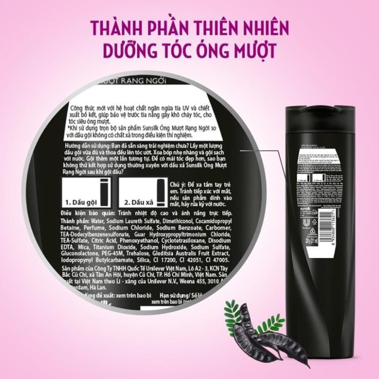 Dầu xả óng mượt diệu kì Sunsilk 320g hàng mới