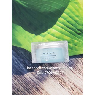 Kem dưỡng da mụn Muji Clear Care Moisturising Cream