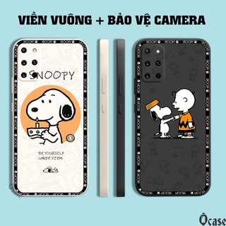 Ốp lưng Samsung S20 Plus in hình chú chó dễ thương cạnh viền vuông có bảo vệ camera