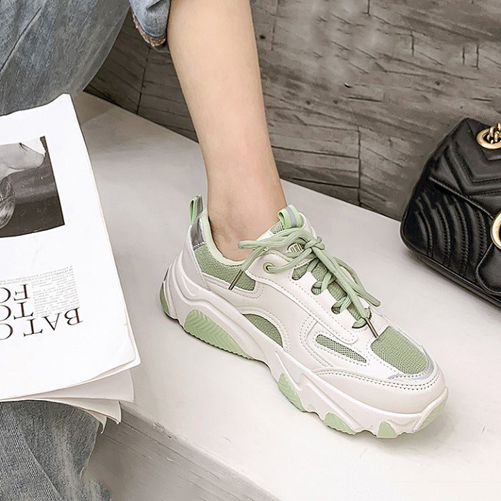 ⚡FLASHSALE⚡ Giày thể thao nữ đế độn tăng chiều cao 5cm | BigBuy360 - bigbuy360.vn