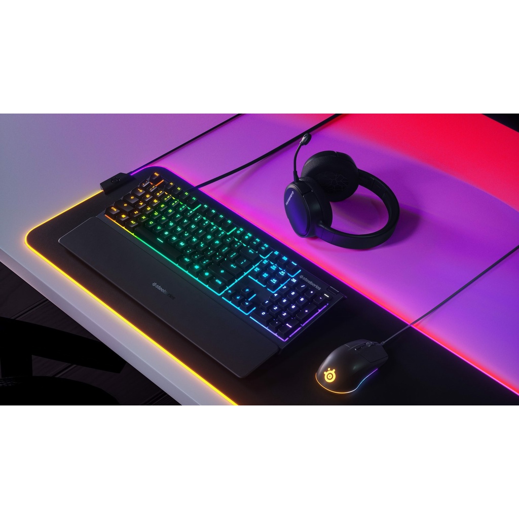 Bàn Phím Cơ Chơi Game Có Dây - Steelseries Apex 3 RGB - Hàng Chính Hãng