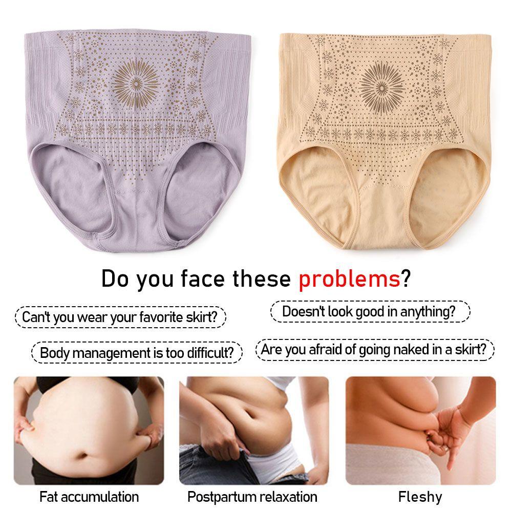 XIANTIN Quần Lót Lưng Cao Định Hình Eo Không Đường May Thoáng Khí