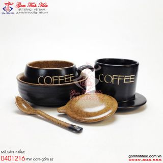 Phin cafe gốm sứ bát ủ giữ nóng cà phê