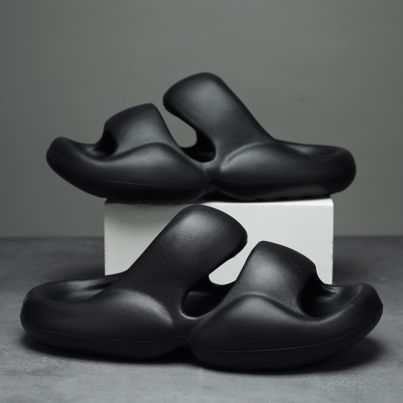 Mới Xăng đan EVA Mềm Dày Dặn Thời Trang Cho Nam Nữ eu36-45