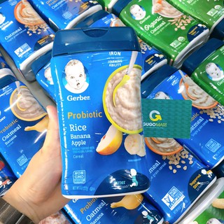 Bột ăn dặm Gerber 227g xách tay Mỹ