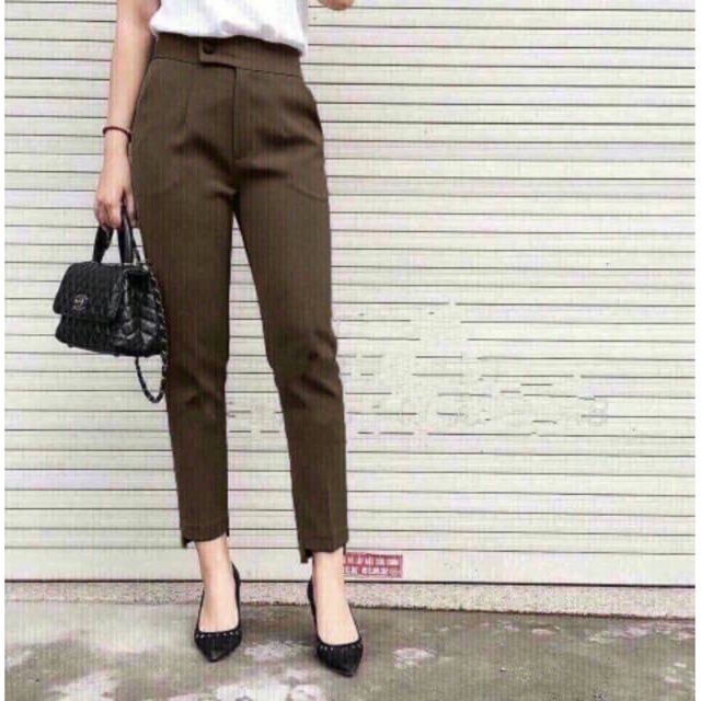 QUẦN BAGGY NỮ GẤU LỆCH