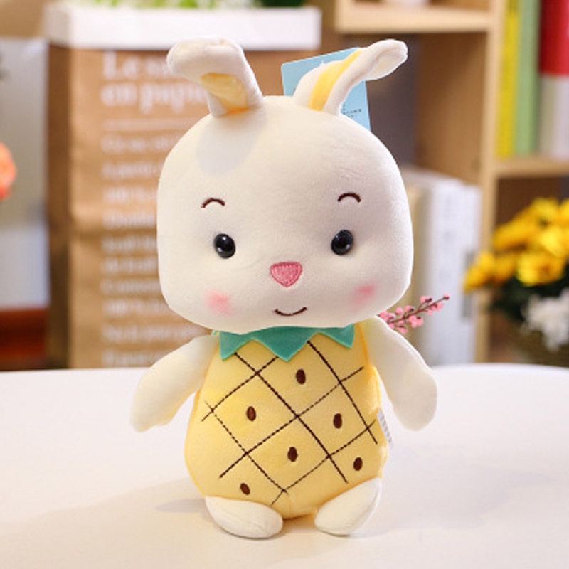 Đồ Chơi Thú Bông Ngộ Nghĩnh Dứa Và Dâu Tây 25cm, Thú Nhồi Bông đồ Chơi Cho Bé