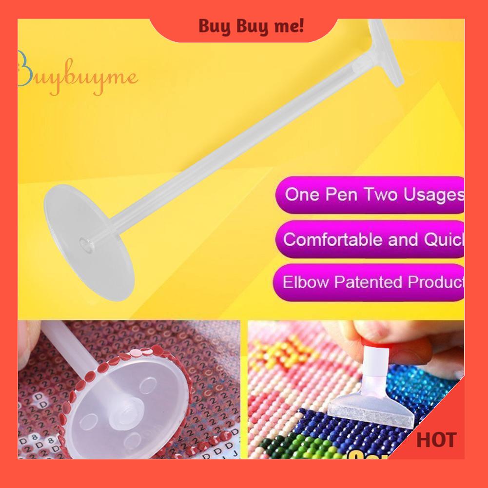 Bộ dụng cụ làm tranh đính đá 5D với bánh xe đính đá và keo dán DIY