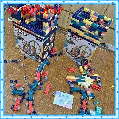 FREESHIP ☘Gía sỉ☘ Bộ Lắp Ghép Cho Bé Lego 520 Chi Tiết BI BO SHOP