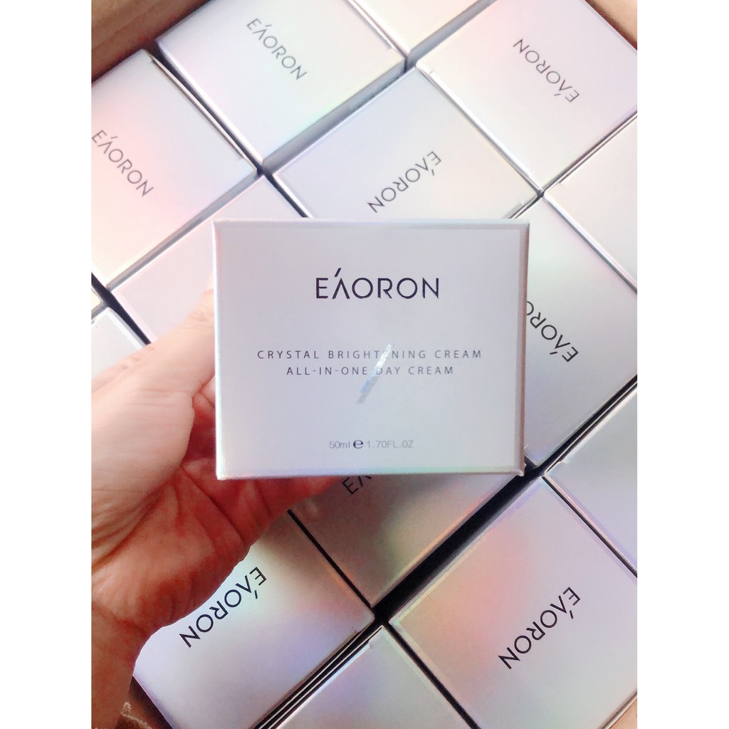 Kem trứng cá Eaoron Trắng Crystal White Moisturiser + SPF15