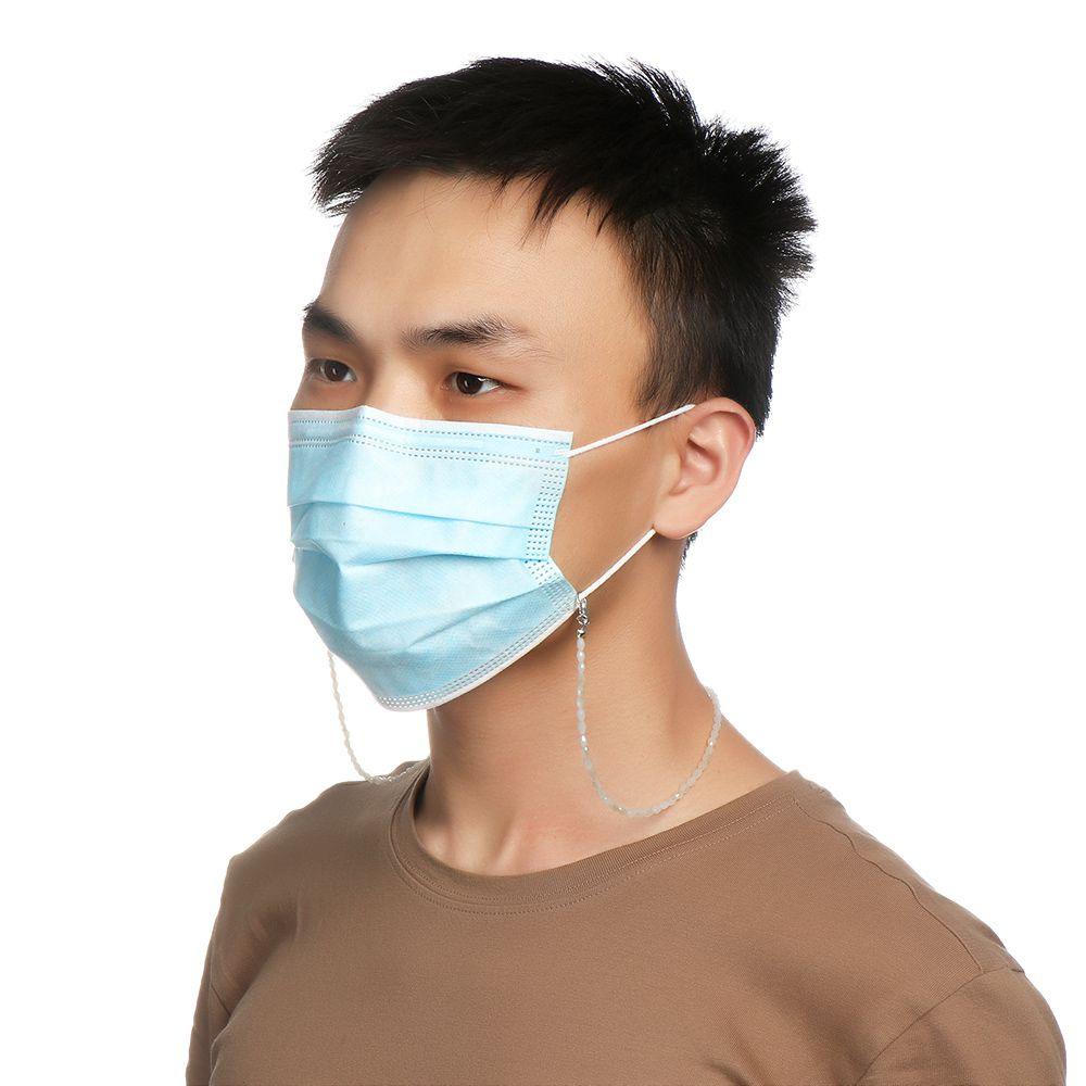 HS Dây Chuỗi Hạt Pha Lê Đeo Mắt Kính Chống Thất Lạc Cho Bé